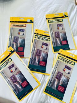 Summer Time Crafts - ProMag-ProMag Adhesive Magnetic Sheets-5"X8" 4 Packages of 1