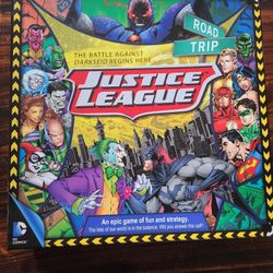 DC Comics Justice League of America Road Trip Board Game
