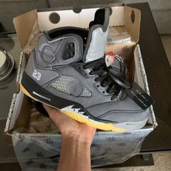 Off White Jordan 5 Muslim