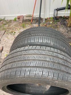 2 tires Michelin 235/50/r19