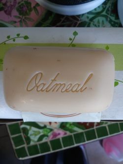 New pure oatmeal soap bars