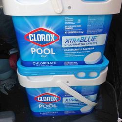 25 Lb Bucket Of Clorox Chlorine Tablets 