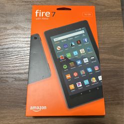 Amazon Fire 7 Tablet With Alexa