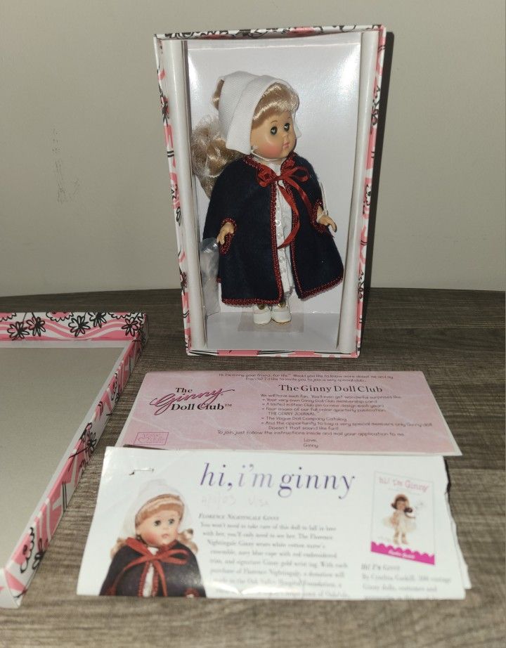 Hi, I'm Ginny 8" Vogue Doll (Ginny as Florence Nightingale ) - In Original Box