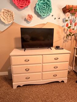 White dresser