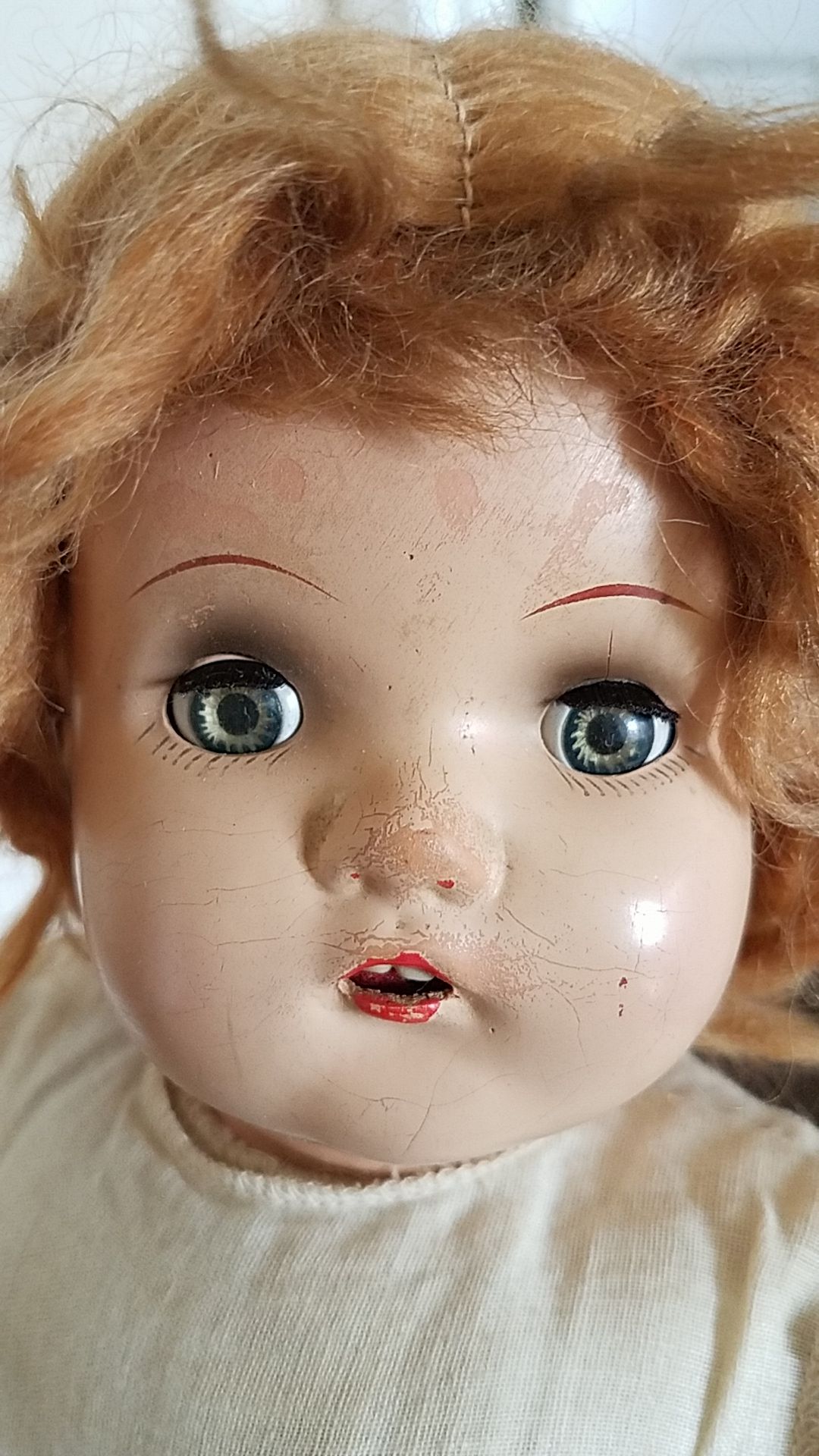17 in antique doll