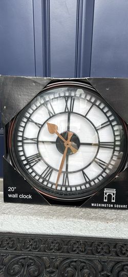 Washington Square 20" Wall Clock
