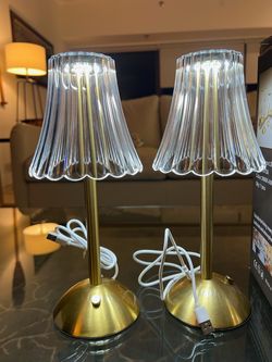 USB charging touch lamps (2)