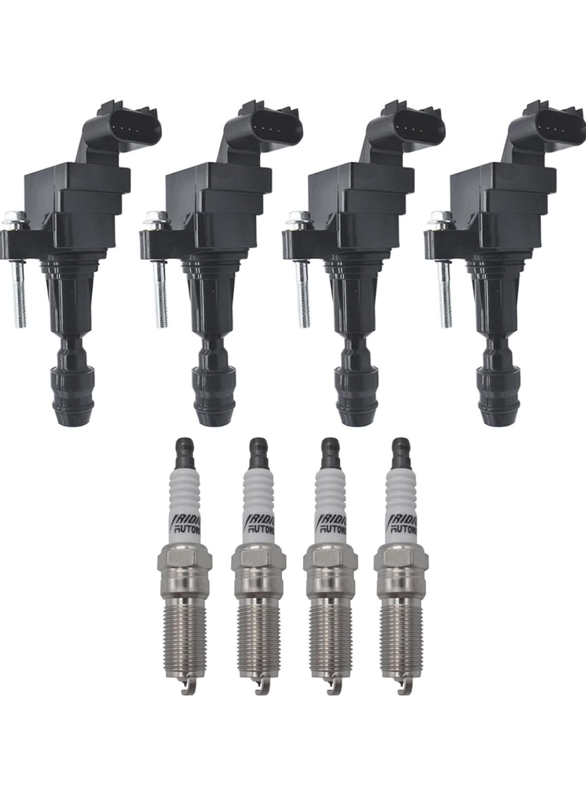 Ignition Coil Pack With Spark Plugs