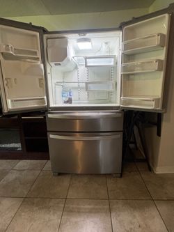 Stainless Steel Whirlpool Refrigerator