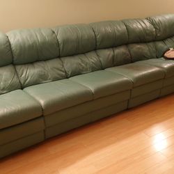 Great Italian Leather Couch 