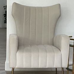Wingback armchairs