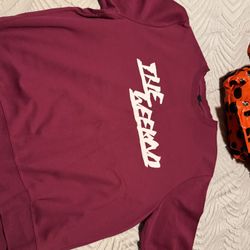 The Weeknd x H&M If It Ain’t XO Then It Gotta Go Crewneck Sweatshirt- Fuchsia- 