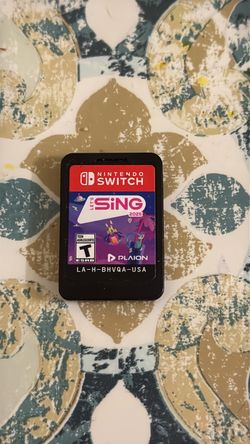 Let's Sing 2025 Nintendo Switch Game Cartridge