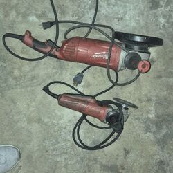 7" & 4" Grinder