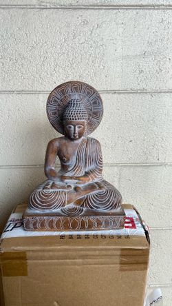 sandstone Buddha garden sculptures