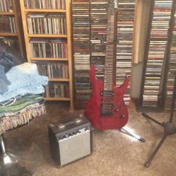 Washburn Elec Guitar And Amp