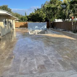 Pool  Pavers Travertine Marble Coping 