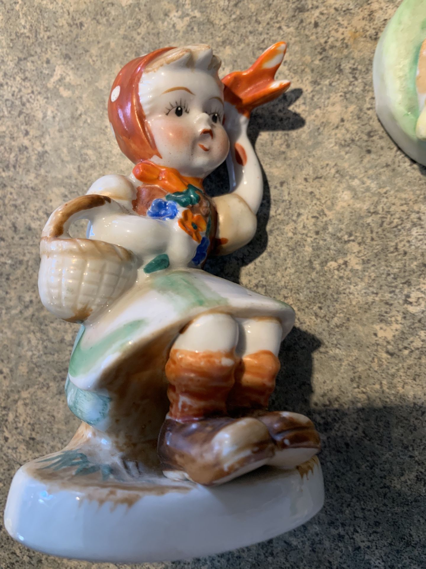 Red Riding Hood Vintage Figure