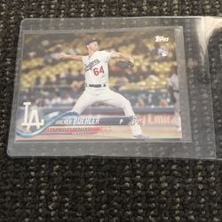 Baseball Card 2018 Topps Walker Buehler Rookie