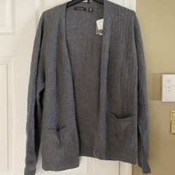 Cashmere Cardigan Sweater