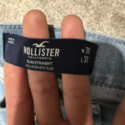 Hollister Slim Straight Jeans 