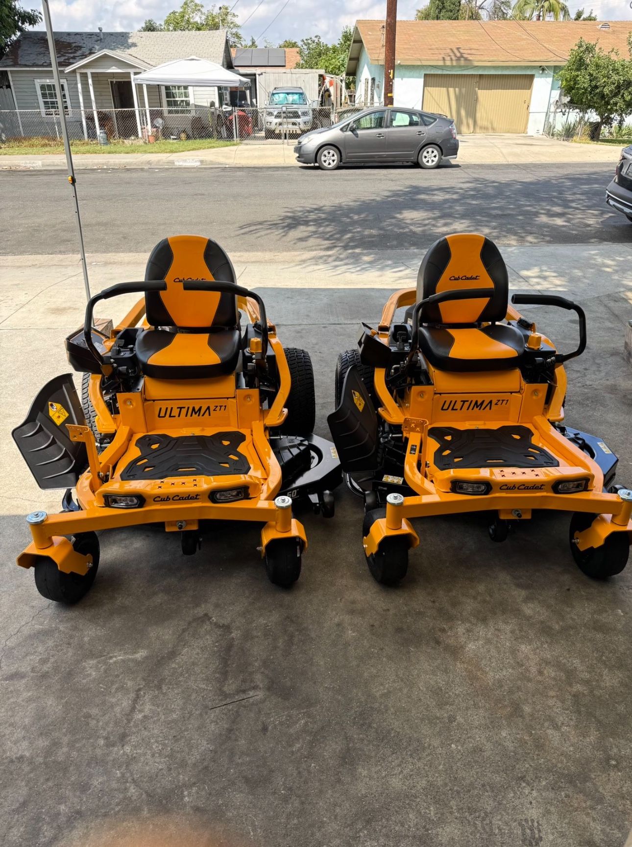 Cub Cadet Ultima ZT1 50 in. Fabricated Deck 23HP V-Twin Kawasaki FR Series Engine Dual Hydro Drive Gas Zero Turn Riding Lawn Mower 