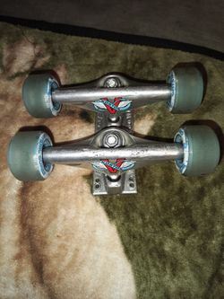 Skateboard parts (deck not included)