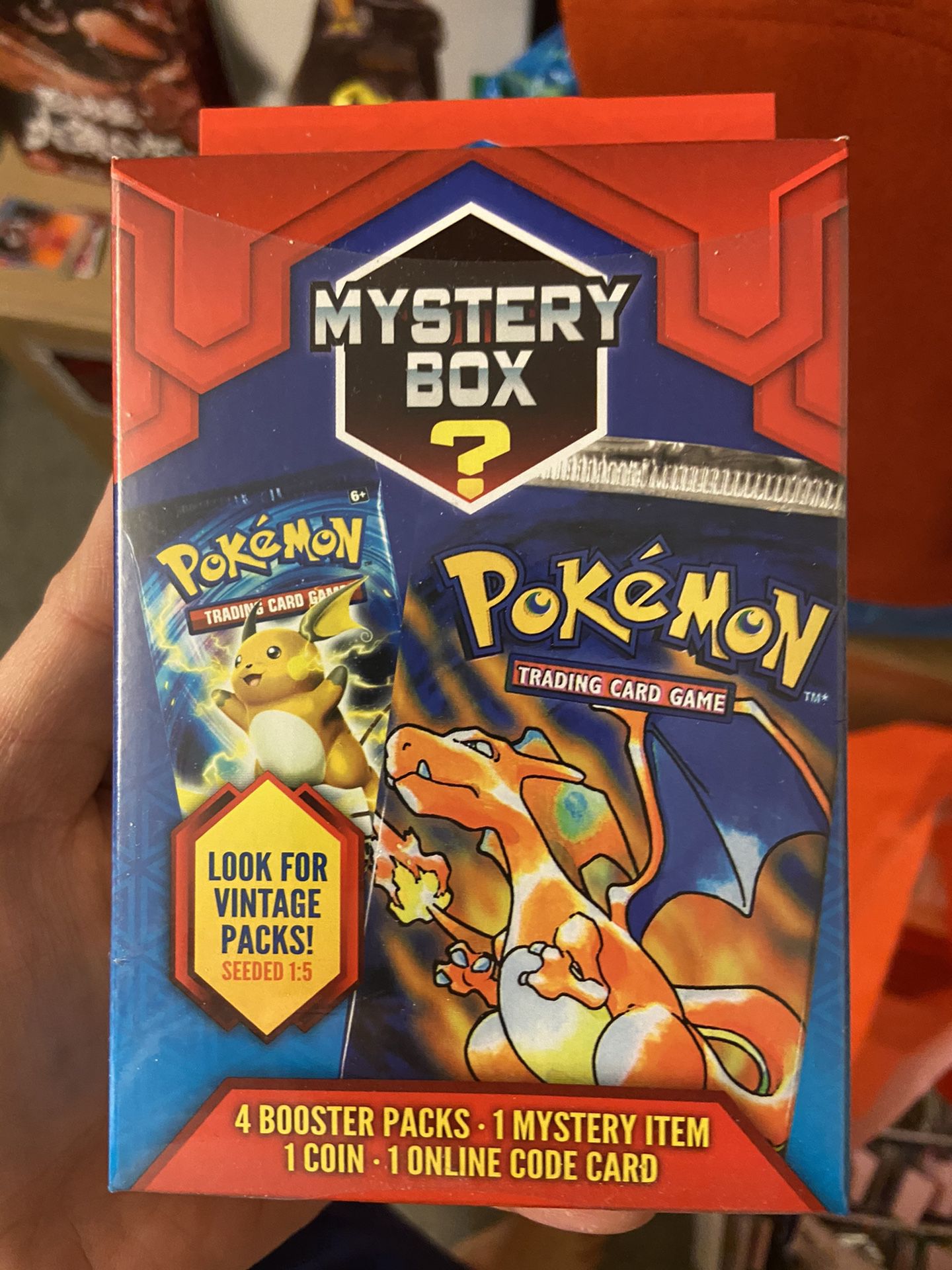 Sealed Mystery Pokemon Walgreens Exclusive Box