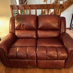 Leather Sofa And Loveseat