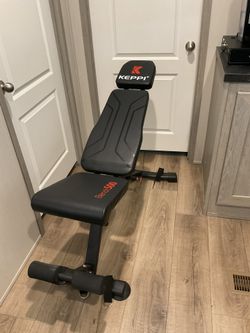 Keppi Weight Bench500 Light Used $125 Cash Or Zelle South Austin by William Cannon Pick Up 