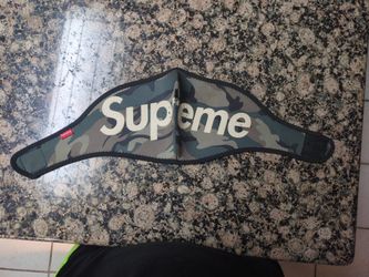 Supreme Camo Facemask