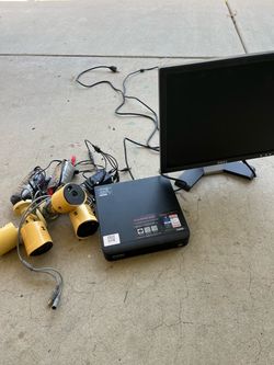 DVR 150 GB cámaras, monitor $ 40