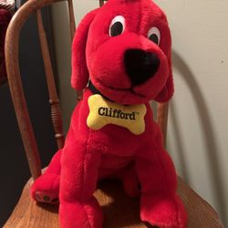 Clifford Stuffed Dog