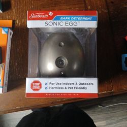 Sonic Egg Bark Deterrent 