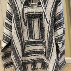Large Pullover With Hoodie