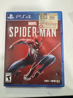 Spider-Man PlayStation 4 PS4