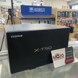 Fuji X-T50 Charcoal Body Only