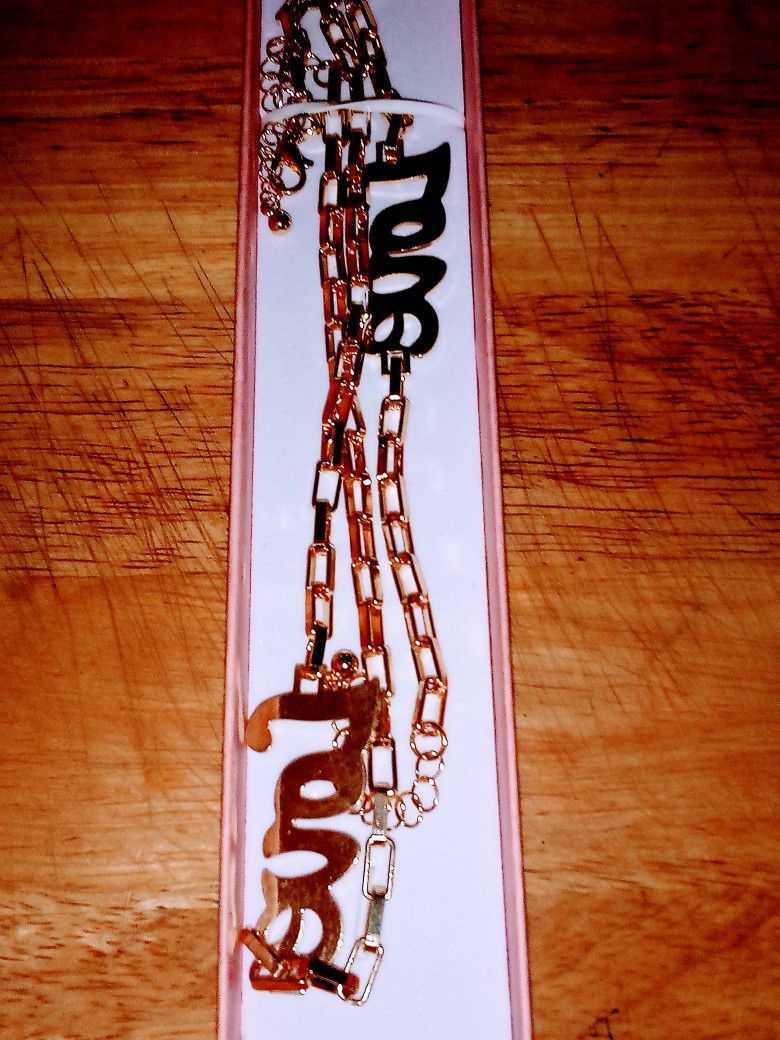 Women LOVE Necklace & Bracelet 