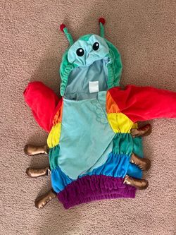 Caterpillar Halloween costume.