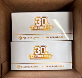 Pokémon center etb 30th anniversary