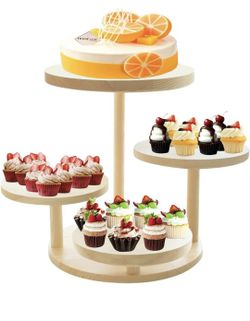 Wooden Dessert Table Display Stands