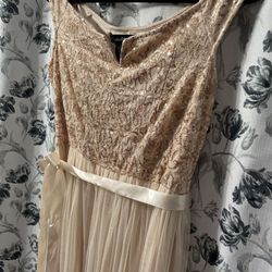 Large Peach Fairy Princess Dress