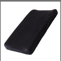 Changing Pad Cover, Soft Changing Table Sheets For Baby Boy And Girl, Diaper Changing Table Cover Fit 32"/34'' X 16" Pad (Black)