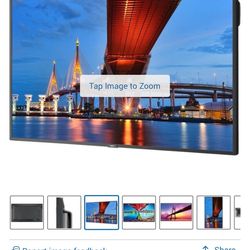Nec commercial tv 4k (65inch)