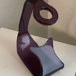 Vintage Acrylic Wine Bottle Holder