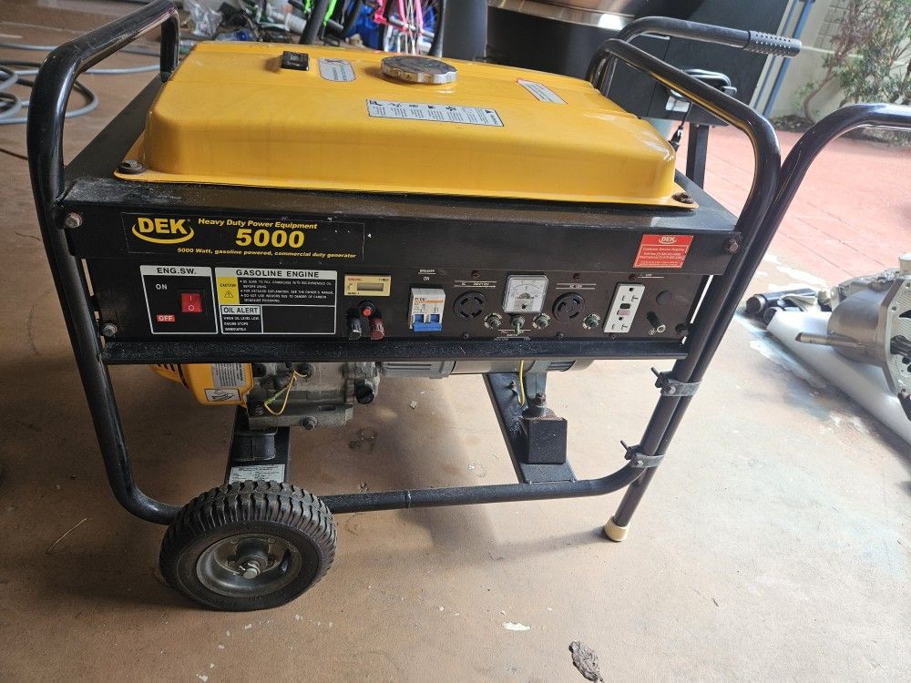Dek 5000 Generator