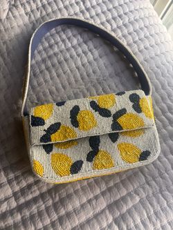 Loft Beaded Shoulder Bag