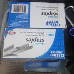 2 Boxes Office Depot Staples 5000 