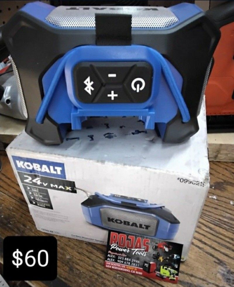 Kobalt Cordless Bluetooth Speaker (Tool-Only) 

